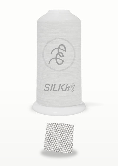 SILKhee 5004 Warm Egret polyester embroidery thread 40wt cone