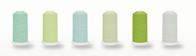 SILKhee Canopy pack — polyester machine embroidery thread cones in the pack's colors