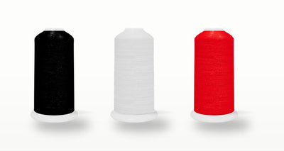 SILKhee INTRO 3 + 1 pack — polyester machine embroidery thread cones in the pack's colors