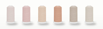 SILKhee Prairie pack — polyester machine embroidery thread cones in the pack's colors
