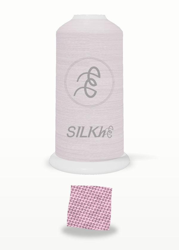 SILKhee 5009 Barely Blush polyester embroidery thread 40wt cone
