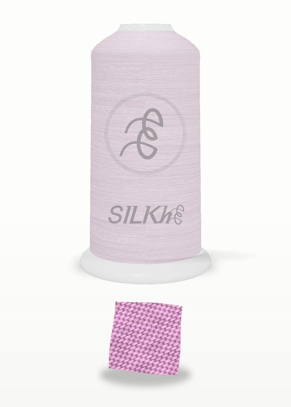 SILKhee 5010 Pink Lavender polyester embroidery thread 40wt cone