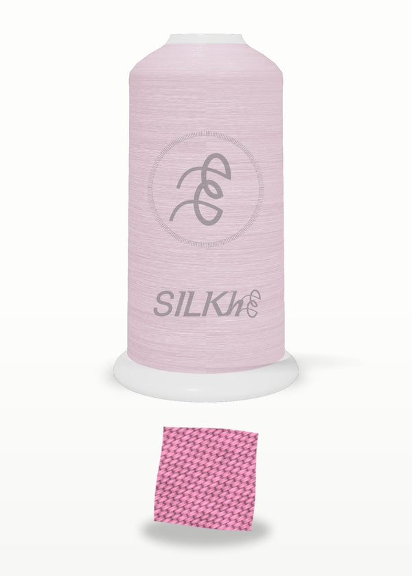 SILKhee 5012 Pale Quartz polyester embroidery thread 40wt cone
