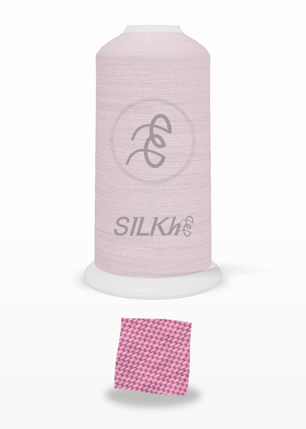 SILKhee 5013 Rose Smoke polyester embroidery thread 40wt cone