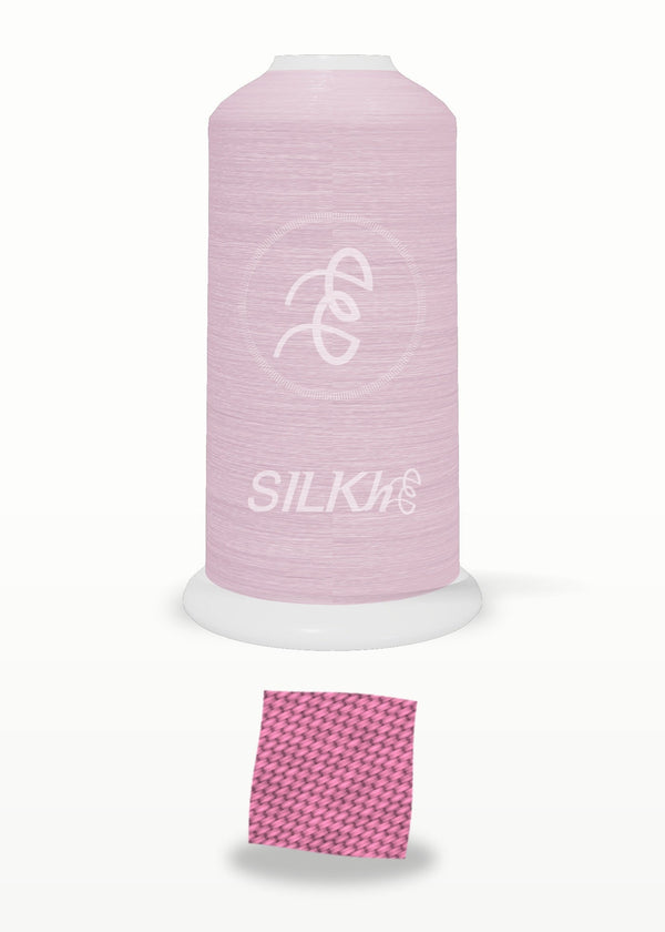 SILKhee 5014 Pale Rosewood polyester embroidery thread 40wt cone