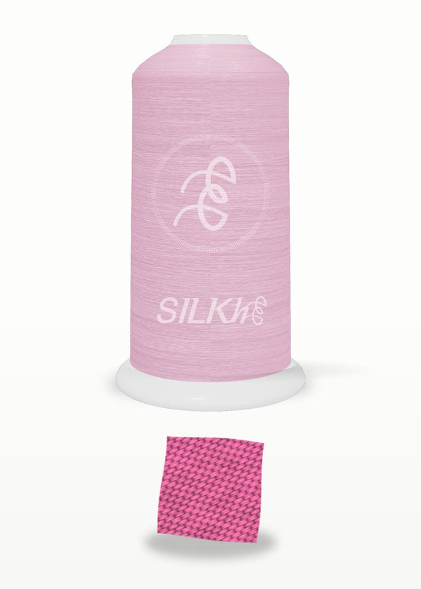 SILKhee 5016 Azalea polyester embroidery thread 40wt cone