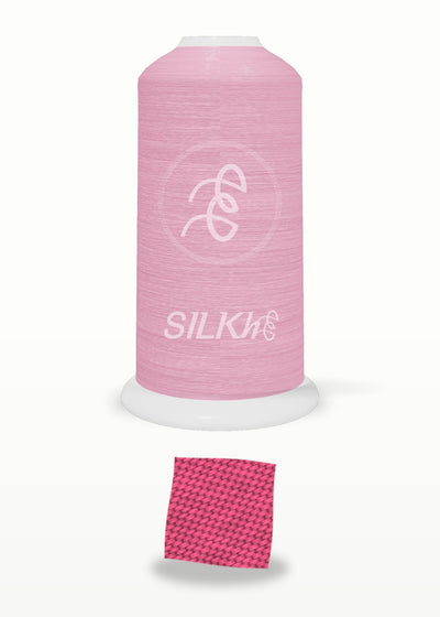 SILKhee 5023 Quartz Pink polyester embroidery thread 40wt cone