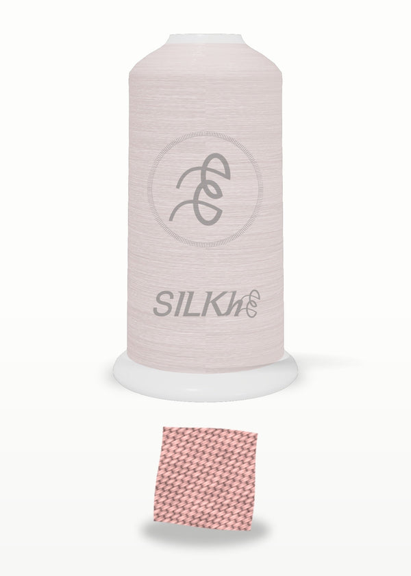 SILKhee 5033 Pale Dogwood polyester embroidery thread 40wt cone