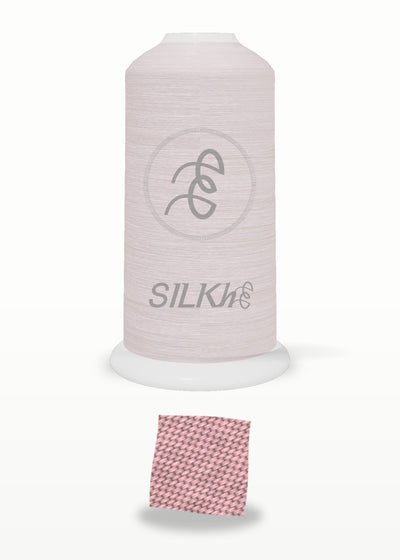 SILKhee 5034 Pale Coral polyester embroidery thread 40wt cone