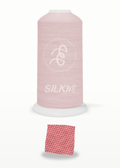 SILKhee 5036 Flamingo polyester embroidery thread 40wt cone