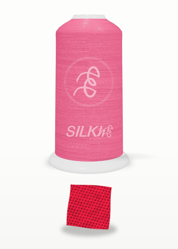SILKhee 5042 Tomato polyester embroidery thread 40wt cone