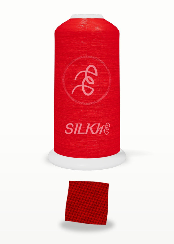 SILKhee 5045 Chili Pepper polyester embroidery thread 40wt cone