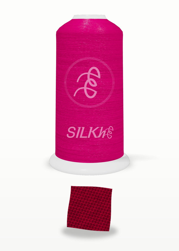 SILKhee 5048 Zinfandel polyester embroidery thread 40wt cone