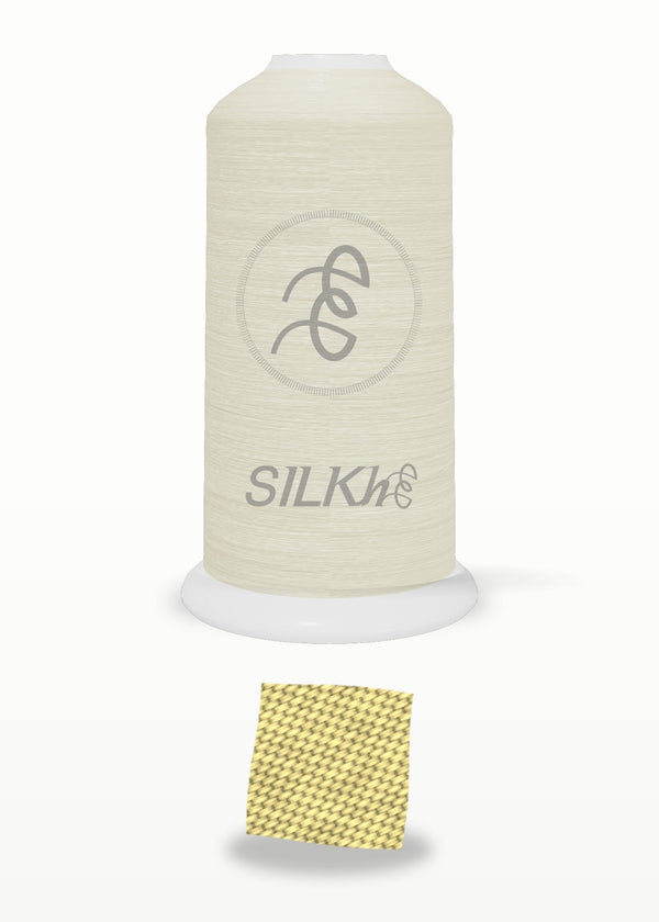 SILKhee 5065 Corn Silk polyester embroidery thread 40wt cone