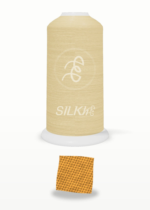SILKhee 5071 Tangerine polyester embroidery thread 40wt cone