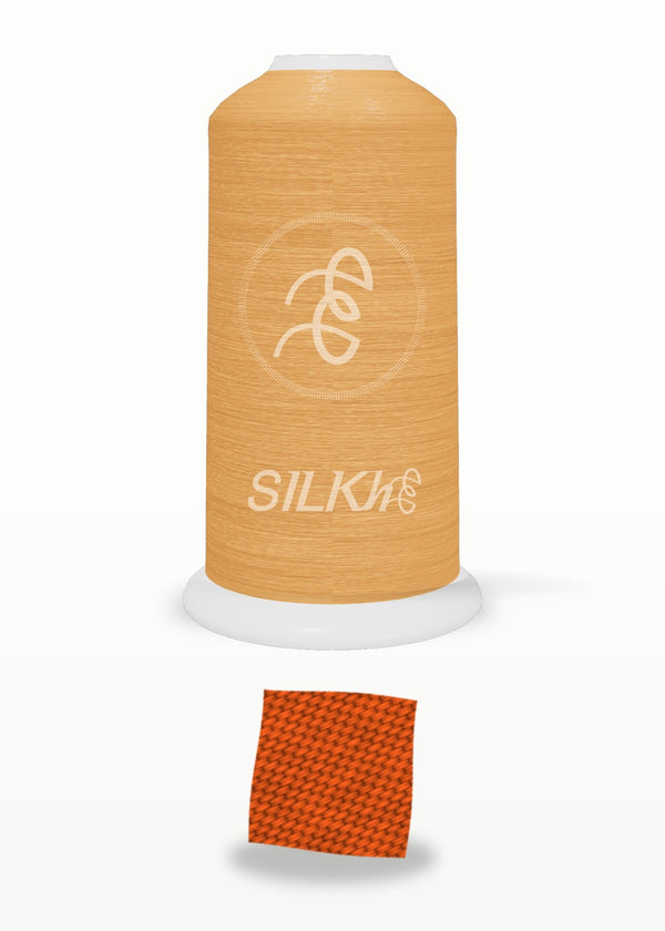 SILKhee 5082 Autumn Maple polyester embroidery thread 40wt cone