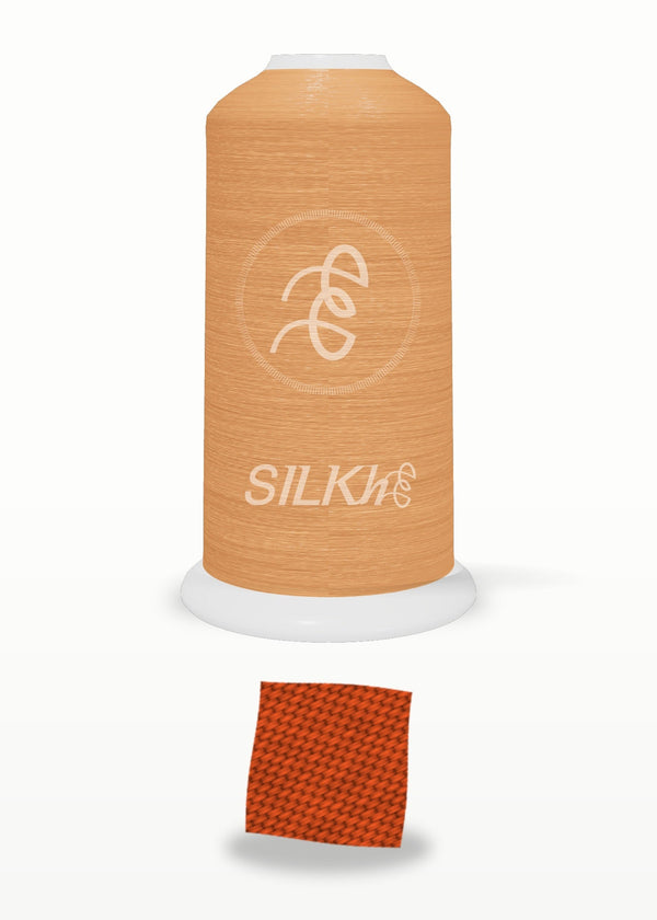 SILKhee 5083 Tigerlily polyester embroidery thread 40wt cone