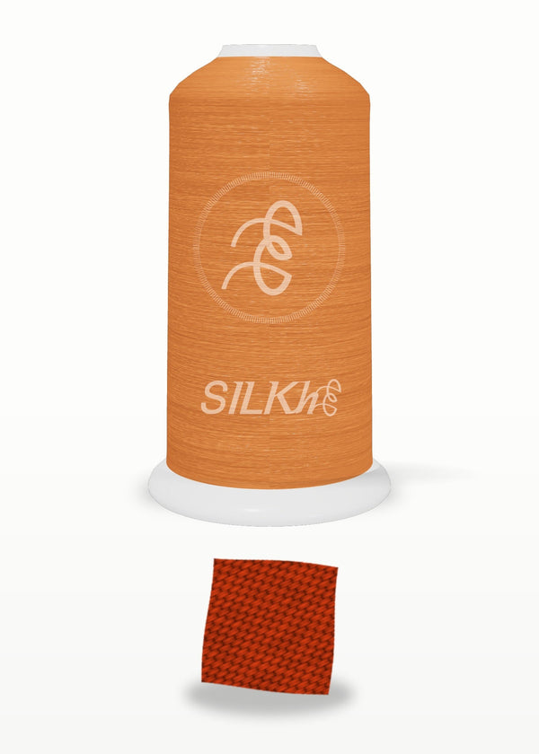 SILKhee 5087 Ketchup polyester embroidery thread 40wt cone