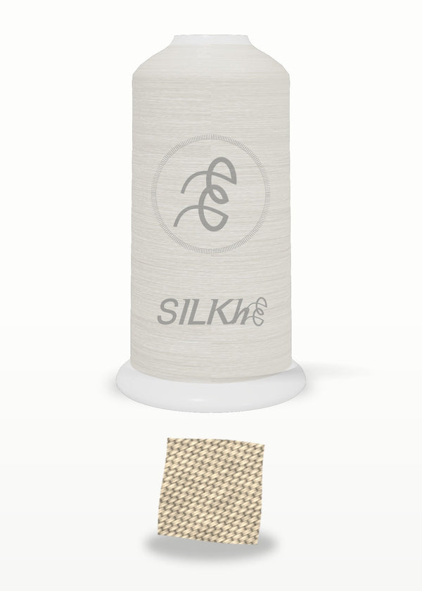 SILKhee 5096 Sandcastle polyester embroidery thread 40wt cone