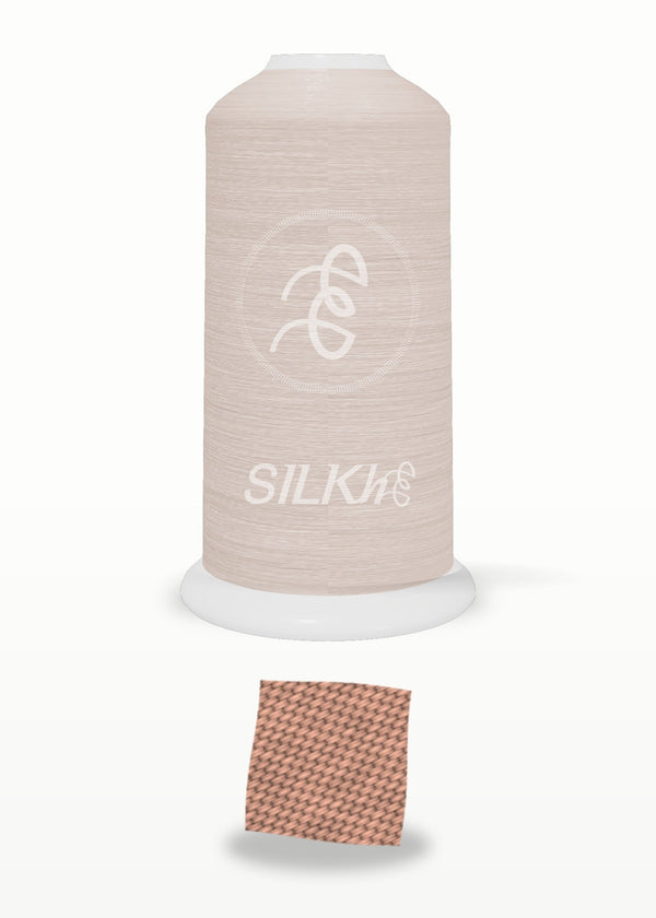 SILKhee 5104 Canyon Clay polyester embroidery thread 40wt cone