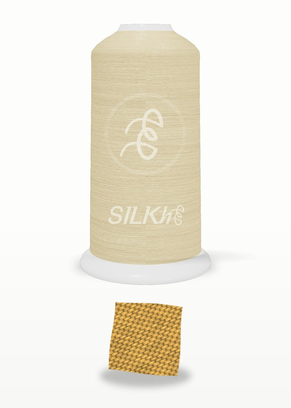 SILKhee 5115 Golden Gate polyester embroidery thread 40wt cone