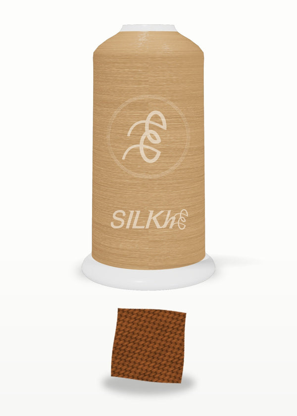 SILKhee 5129 Copper Canyon polyester embroidery thread 40wt cone