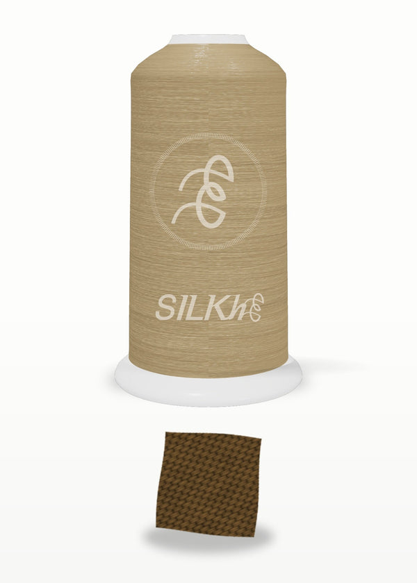 SILKhee 5167 Cape Cod Brown polyester embroidery thread 40wt cone