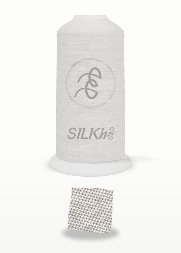 SILKhee 5173 Whitewash polyester embroidery thread 40wt cone
