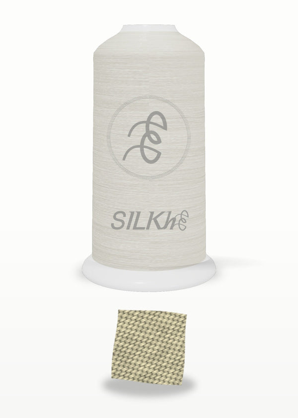 SILKhee 5180 Antique Linen polyester embroidery thread 40wt cone