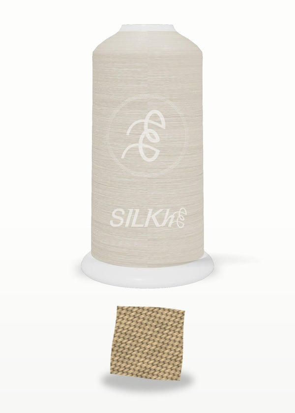 SILKhee 5182 Maple Sugar polyester embroidery thread 40wt cone
