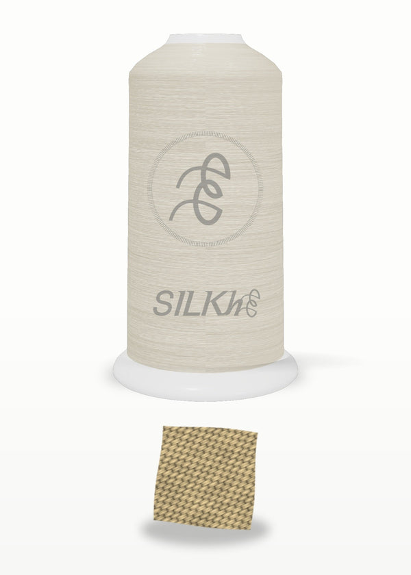SILKhee 5183 Warm Putty polyester embroidery thread 40wt cone