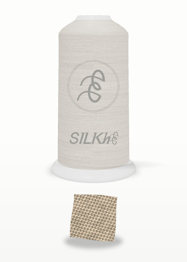 SILKhee 5185 Almond polyester embroidery thread 40wt cone