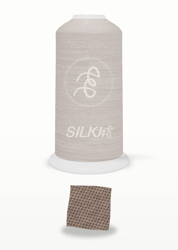 SILKhee 5188 Warm Taupe polyester embroidery thread 40wt cone