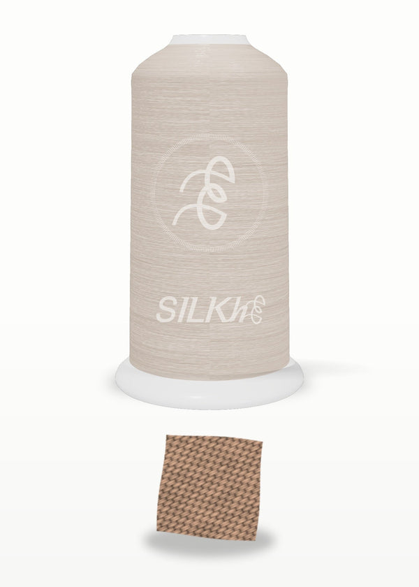 SILKhee 5192 Sandstone polyester embroidery thread 40wt cone