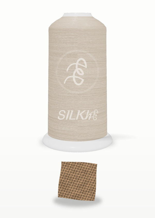 SILKhee 5193 Doeskin polyester embroidery thread 40wt cone