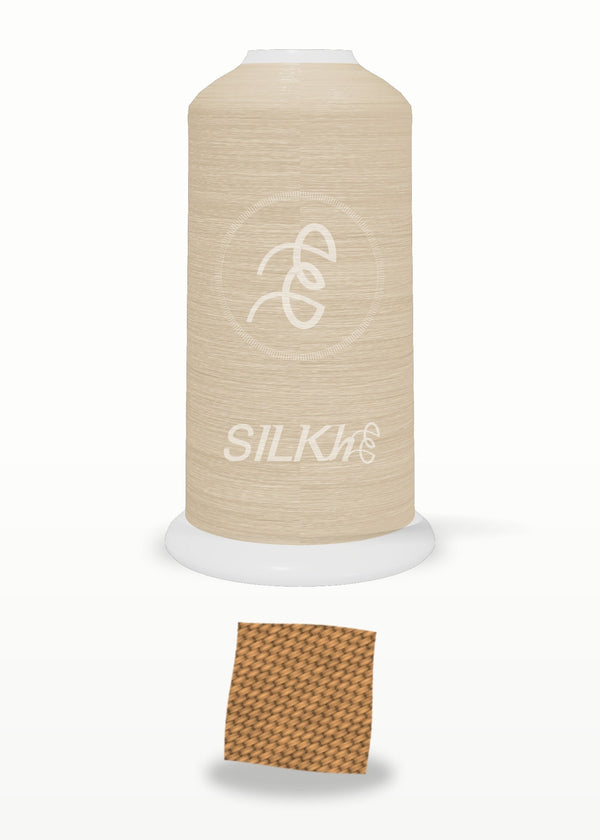 SILKhee 5202 Amber Glaze polyester embroidery thread 40wt cone