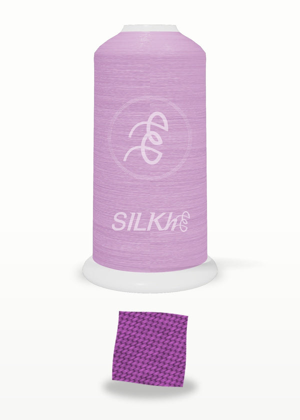 SILKhee 5208 Heather polyester embroidery thread 40wt cone