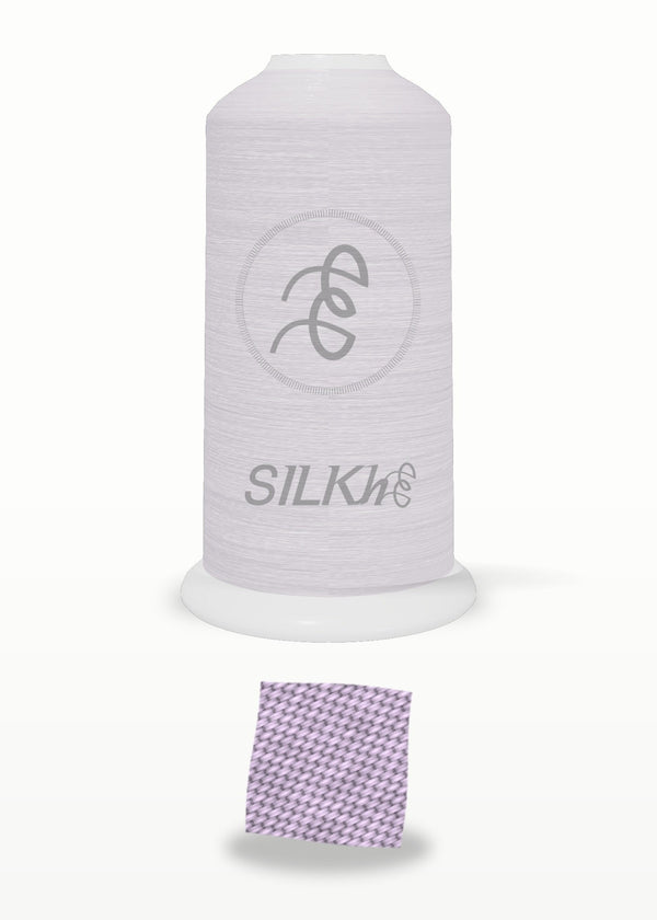 SILKhee 5211 Lavender Mist polyester embroidery thread 40wt cone