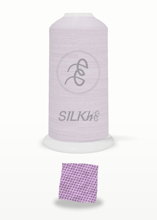 SILKhee 5212 Pale Lavender polyester embroidery thread 40wt cone