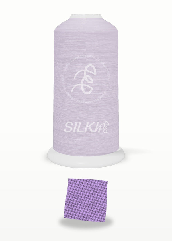 SILKhee 5223 Lilac Grey polyester embroidery thread 40wt cone