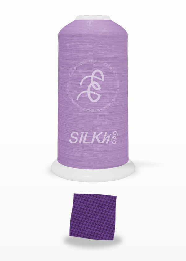SILKhee 5226 Plum polyester embroidery thread 40wt cone