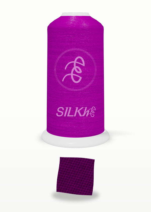 SILKhee 5228 Imperial Purple polyester embroidery thread 40wt cone