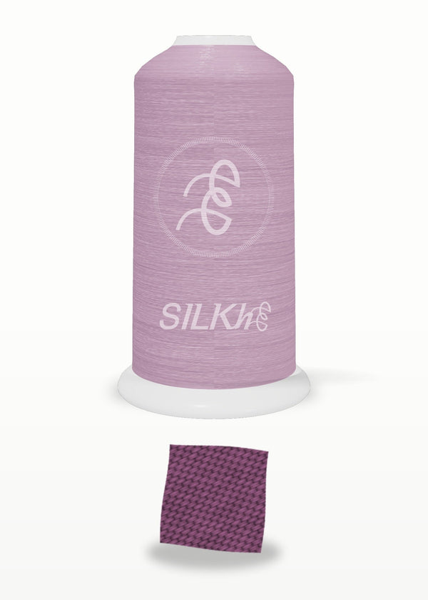 SILKhee 5233 Vintage Mauve polyester embroidery thread 40wt cone