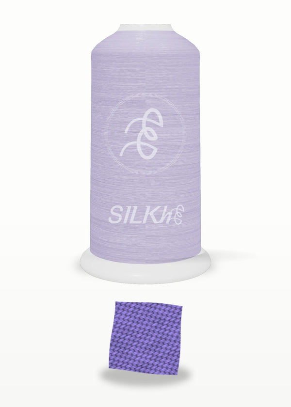SILKhee 5236 Iris polyester embroidery thread 40wt cone