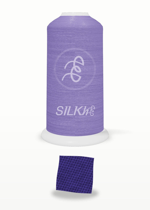 SILKhee 5248 Deep Periwinkle polyester embroidery thread 40wt cone