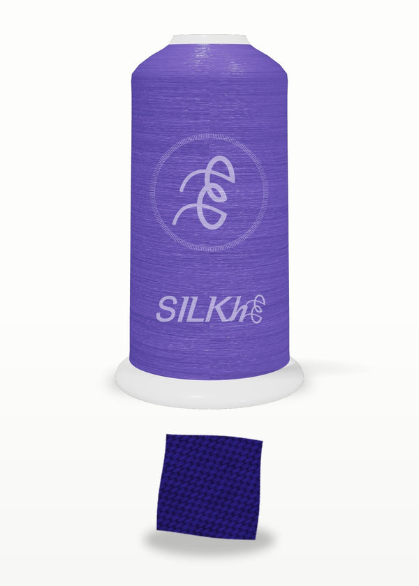 SILKhee 5254 Deep Navy polyester embroidery thread 40wt cone
