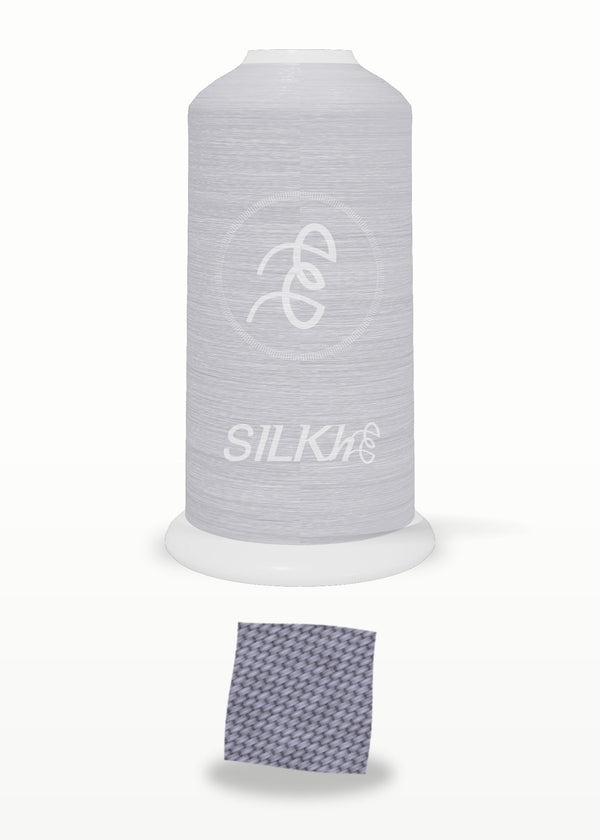 SILKhee 5255 Blue Fog polyester embroidery thread 40wt cone