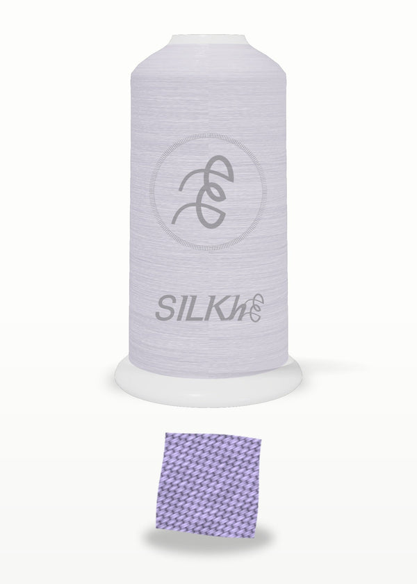 SILKhee 5257 Soft Amethyst polyester embroidery thread 40wt cone