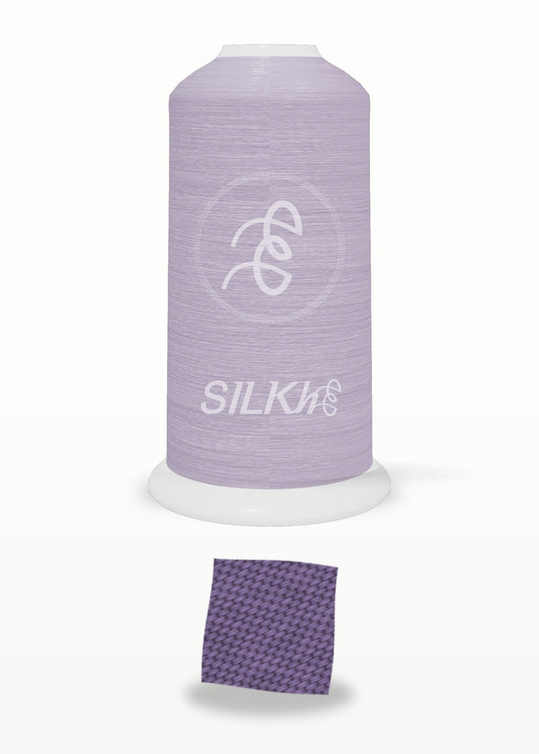 SILKhee 5261 Dusk Purple polyester embroidery thread 40wt cone