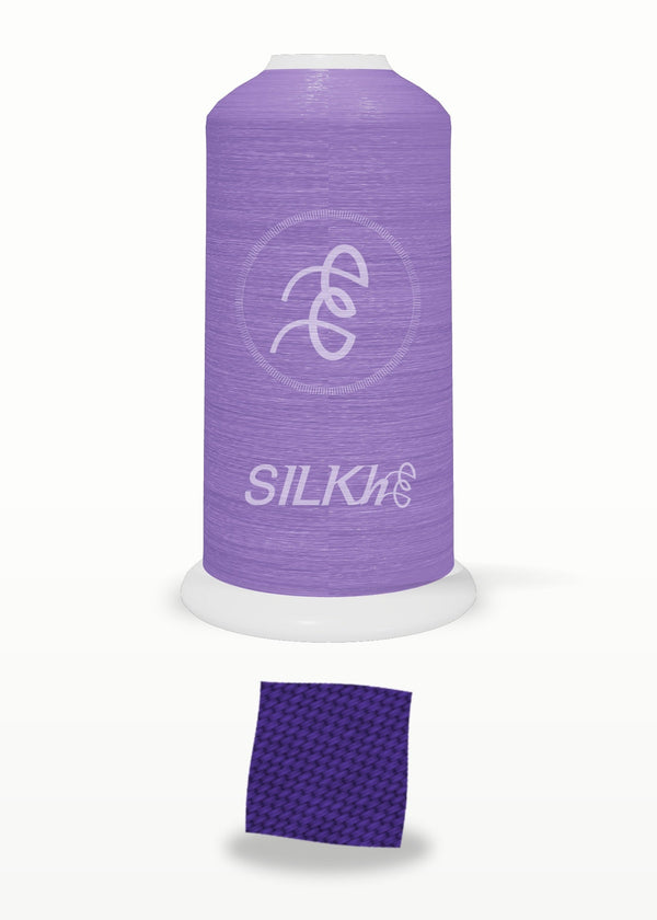 SILKhee 5264 Big Sur Blue polyester embroidery thread 40wt cone